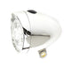Buzaglo ikzilight koplamp retro chroom 3 led + batterijen-bulk