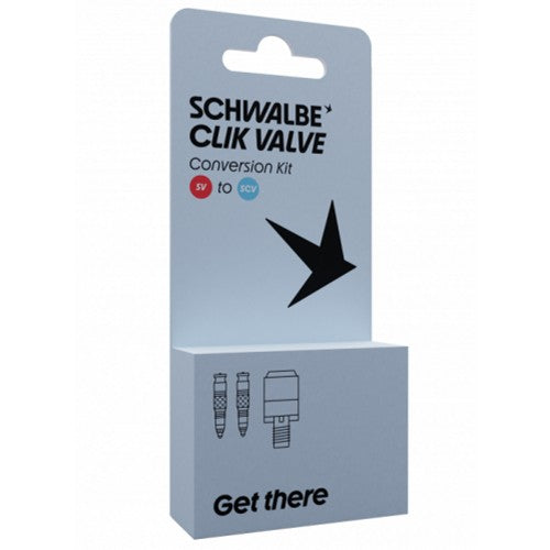 Afbeelding laden in galerijviewer, Schwalbe benelux b.v. schwalbe clik valve sv-scv ombouwset sv - ventiel met pompkop adapter - 3542
