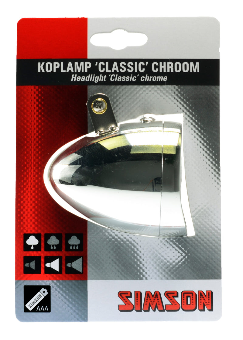 Afbeelding laden in galerijviewer, Simson koplamp classic chroom
