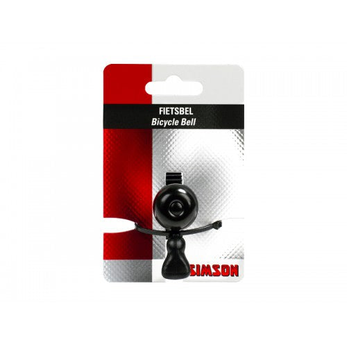 Afbeelding laden in galerijviewer, fietsbel Micro 23 mm koper zwart
