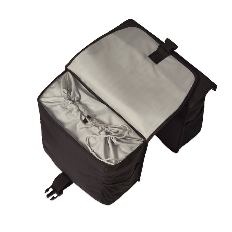 Afbeelding laden in galerijviewer, Basil b.v. tas basil go dubbel | zwart 32l
