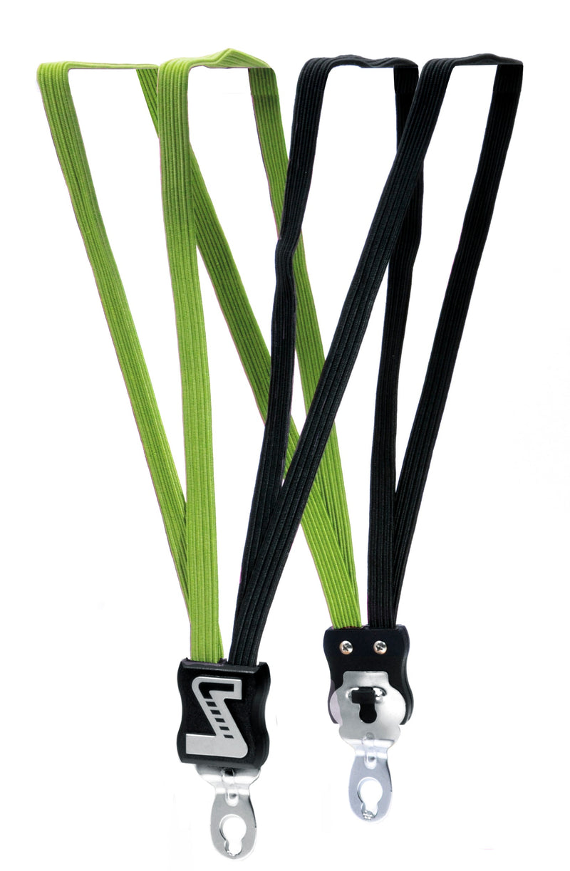 Afbeelding laden in galerijviewer, snelbinder 4-binder 61 cm zwart groen
