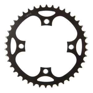 Messingschlager samox e-bike kettingblad 46t bcd 104 mm. 1 2x3 32 en 11 128 staal zwart