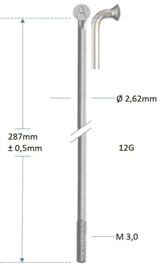 Buzaglo alpina spaak 12x287