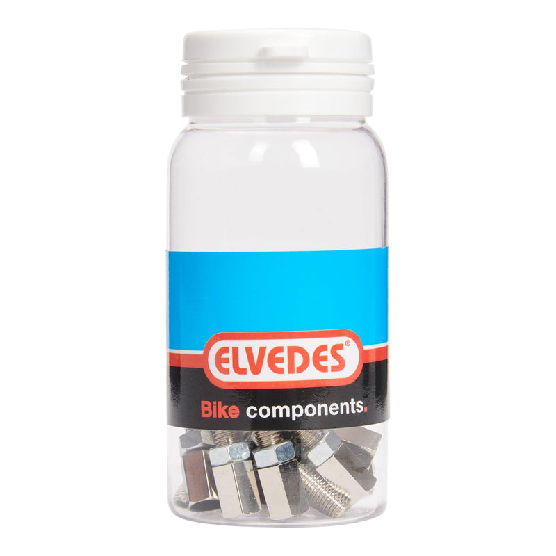 Afbeelding laden in galerijviewer, Elvedes cable systems bv pot stelbout m6 elvedes messing (p15)
