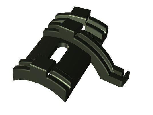 Buzaglo westphal 842 03 kabelgeleider bracket kunststof 3 voudig