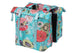 Basil Bloom Field dubbele fietstas - waterdicht, gerecycled PET - 28-35L - sky blue