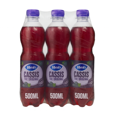 Hero cassis pet (6x 50cl)