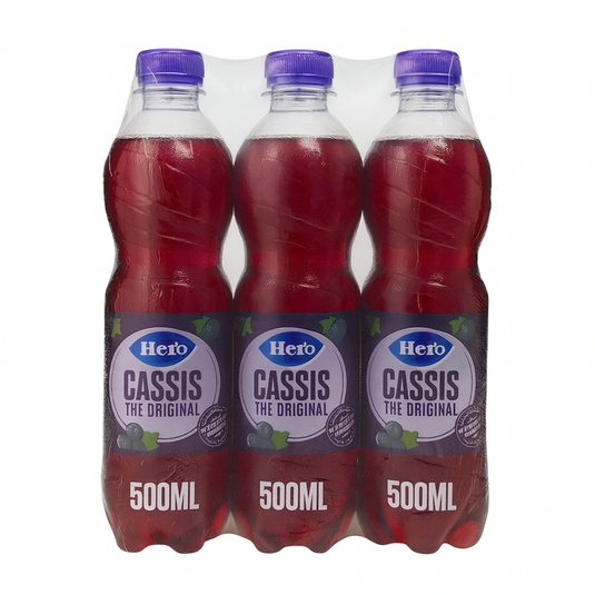 Hero cassis pet (6x 50cl)
