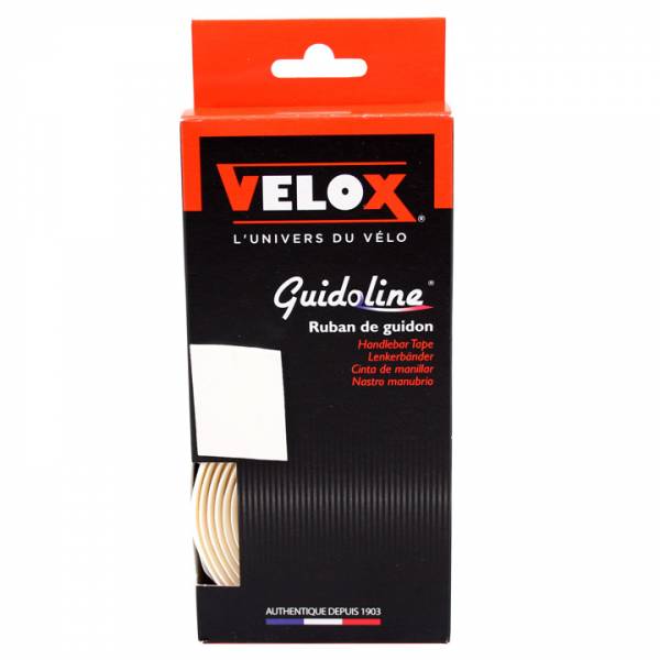 Afbeelding laden in galerijviewer, Velox Stuurlint Kurk Wit 175cm - Racefiets

