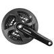 Messingschlager shimano fc-ty301 tourney kettingwiel set 6 7 8 spd. 170 mm. 42 34 24 zwart (-6 mm diep)