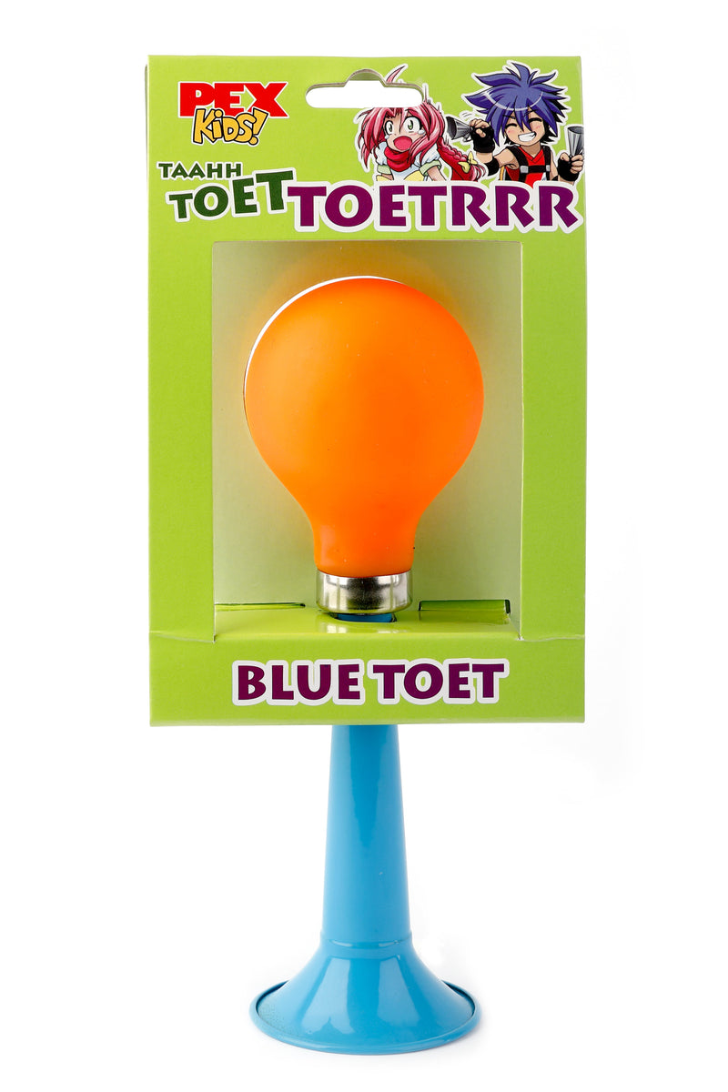 Afbeelding laden in galerijviewer, Buzaglo pexkids blue toet recht staal oranje bol
