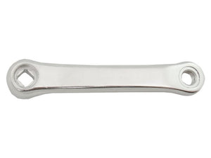 Hulzebos cycle parts b.v. linker crank 152 mm. alu. zilver