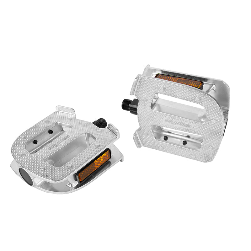 Afbeelding laden in galerijviewer, Ergotec Pedaal EP-Cargo set 9 16 105x100mm alu zilver
