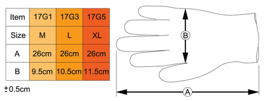 Buzaglo icetoolz 17gx handschoenen maat xl