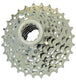 Shimano Cassette 7 speed 7v 11-28t zilver in doosje