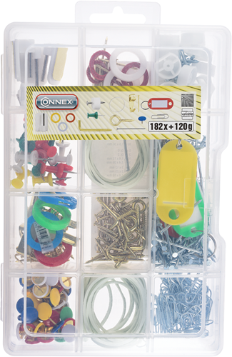 Afbeelding laden in galerijviewer, Connex assortiment huishoud 182dlg + 120gr - dp8500107
