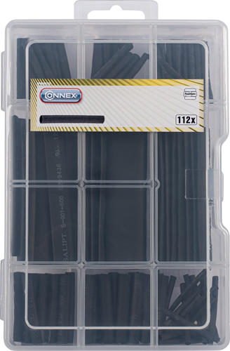 Afbeelding laden in galerijviewer, Connex assortiment krimpkousen 112-delig - dp8500122

