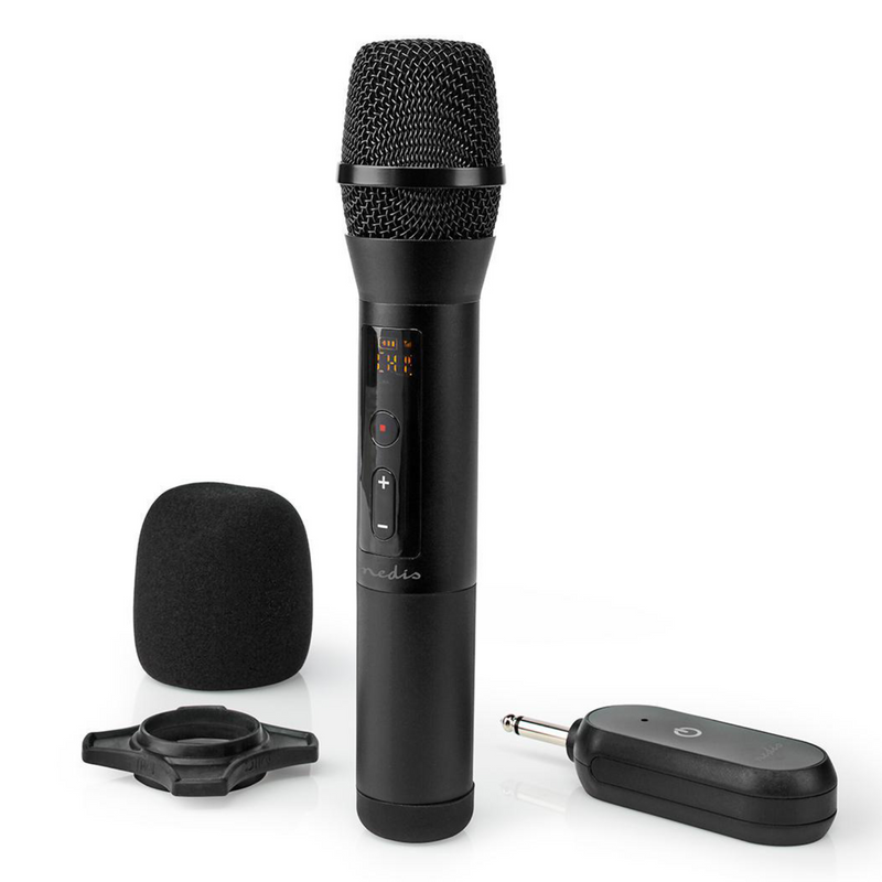 Afbeelding laden in galerijviewer, Nedis draadloze handmicrofoon set
