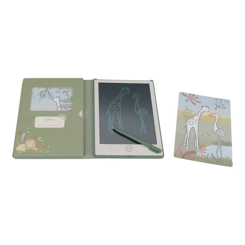 Afbeelding laden in galerijviewer, Little dutch tekentablet groen - safari friends
