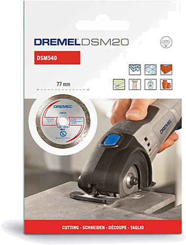 Afbeelding laden in galerijviewer, Dremel dr s540 dsm20 diamant snijschijf - 2615s540jb
