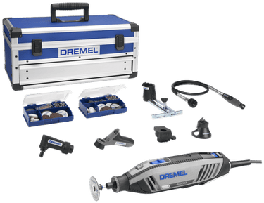 Dremel multitool 4250js | model 4250-6 128 platinum editie | incl. 128 accessoires + ez speedclic + detailhandgreep + lijn-en cirkelfrees - f0134250js