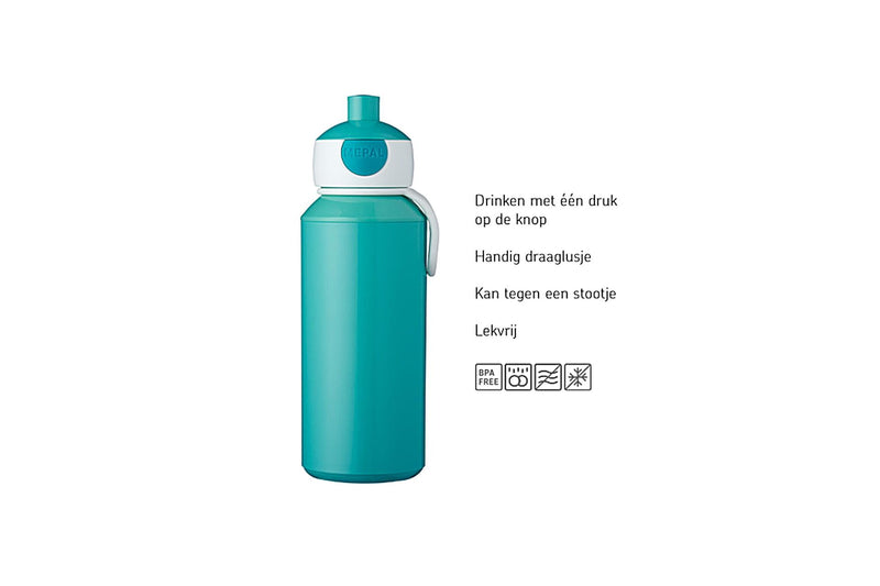 Afbeelding laden in galerijviewer, Mepal drinkfles pop-up dino 400ml

