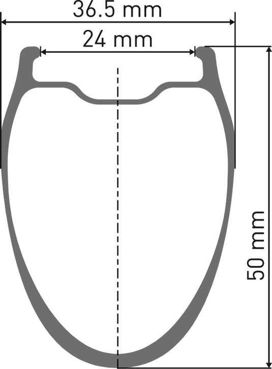 Dt swiss grc 1100 dicut® 50 28 disc front wheel