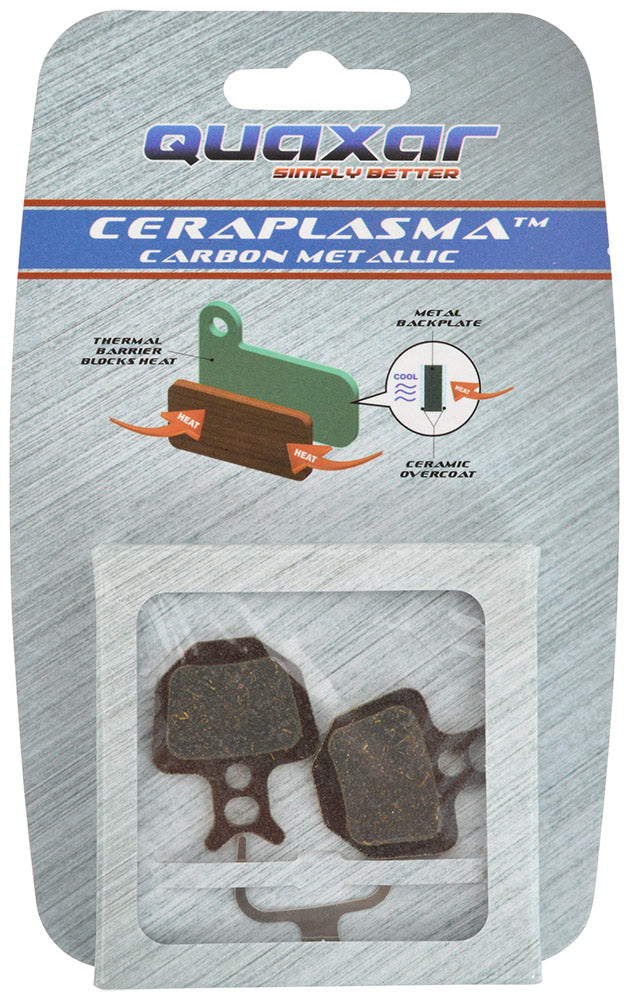 Afbeelding laden in galerijviewer, Quaxar semi-metallic disc brake pads for formula oro k18 k24
