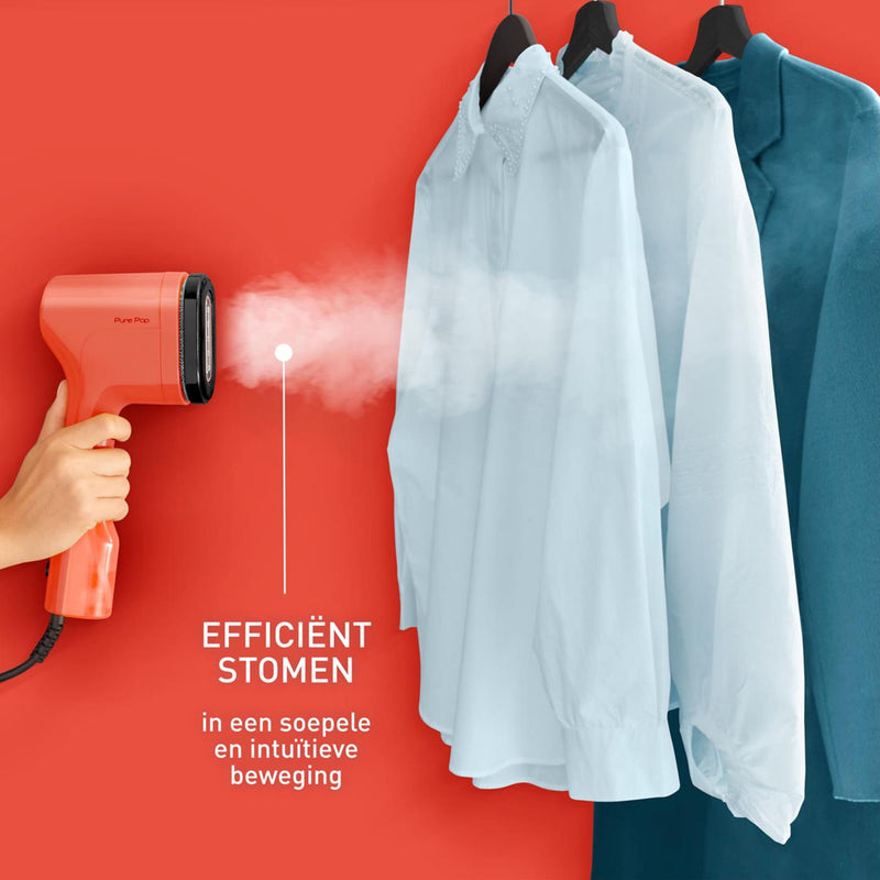 Afbeelding laden in galerijviewer, Tefal pure pop kledingstomer koraalrood
