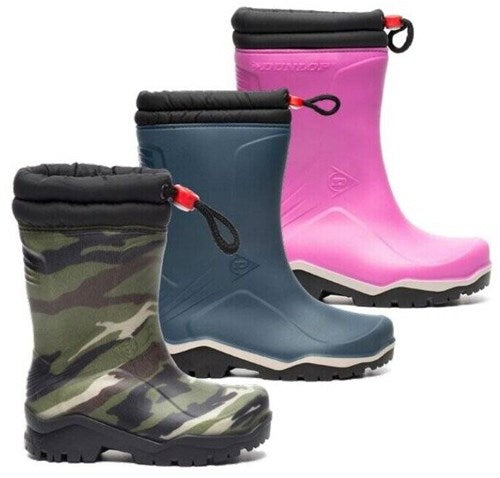 Afbeelding laden in galerijviewer, Dunlop k310931 blizzard kinderlaars gevoerd pvc | camouflage 14587 | maat 24 - 00.036.023.24
