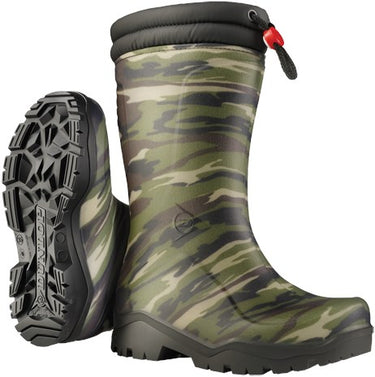 Dunlop k310931 blizzard kinderlaars gevoerd pvc | camouflage 14587 | maat 35 - 00.036.023.35