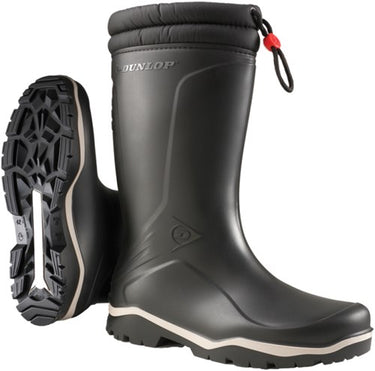 Dunlop k400061 blizzard gevoerde winterlaars pvc zwart - maat 47 - 15.032.076.47