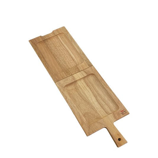 Dutch serveerplank flipover teak 20x39x4cm