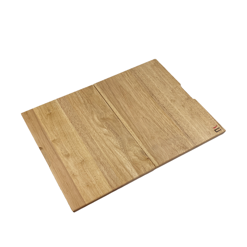 Afbeelding laden in galerijviewer, Dutch snijplank double teak 25x35x4cm
