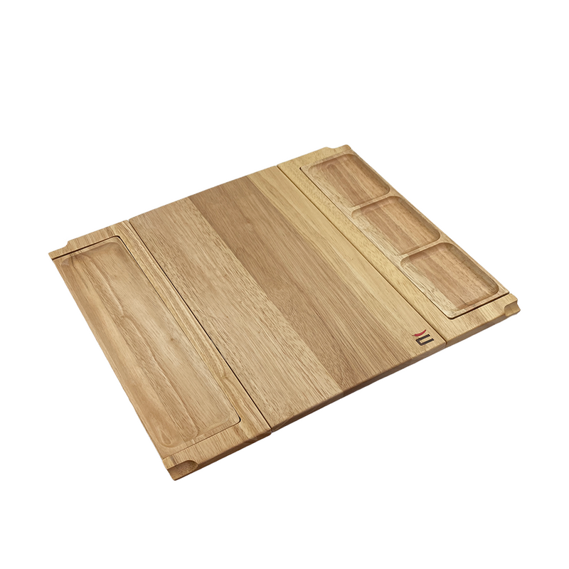 Afbeelding laden in galerijviewer, Dutch snijplank triple teak 25x39x4cm
