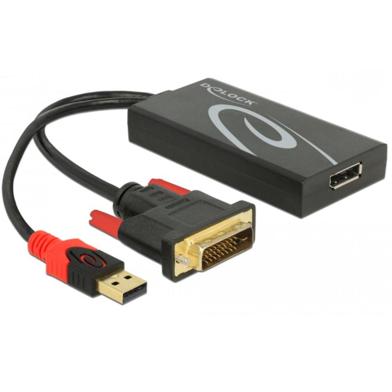 Afbeelding laden in galerijviewer, Dvi naar displayport omvormer
