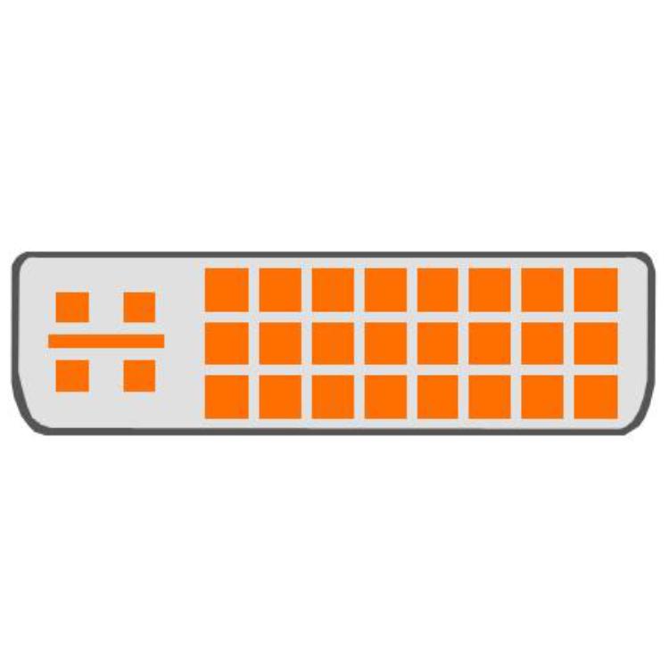 Afbeelding laden in galerijviewer, Delock adapter dvi-i > vga (dual-link)
