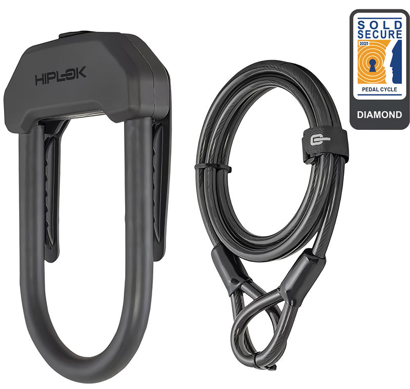 Afbeelding laden in galerijviewer, Hiplok dx plus - u-lock with 2m cable
