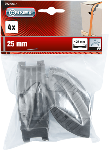 Afbeelding laden in galerijviewer, Connex beschermhoek pp spanriem 25mm 4st - dy270637
