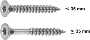 Connex universele schroef tx 4x50 10 rvsa4 - dy3254050