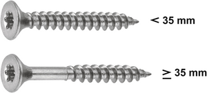 Connex universele schroef tx 4x25 15 rvsa4 - dy3254025