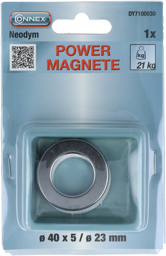 Afbeelding laden in galerijviewer, Connex magneet neodym ring rond 40x5 - dy7100030
