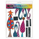 Ranger ink ranger • dylusions christmas collage sheets 2