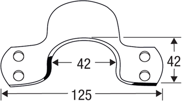 Connex sluitbeugel rond 42mm bvz - dyb2901311