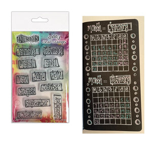Ranger ink ranger • dylusions diddy clear stamps boxed monthly