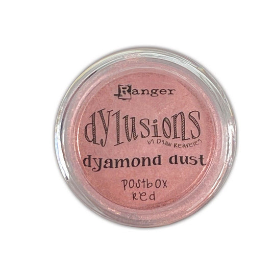 Ranger ink ranger • dylusions dyamond dust postbox red