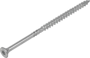Dynaplus constructieschroef verzinkt platkop deeldraad +snijpunt torx tx30 6.0x120 70 | 100 stuks - 0281.01.50801
