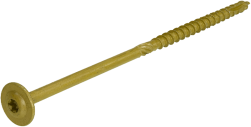 Afbeelding laden in galerijviewer, Dynaplus houtbouwschroef ar-bronze tellerkop deeldraad +snijpunt torx tx30 6.0x80 42 | 50 stuks - 0286.08.50401

