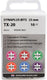 Dynaplus schroefbit 25 mm tx-15 rood 10x